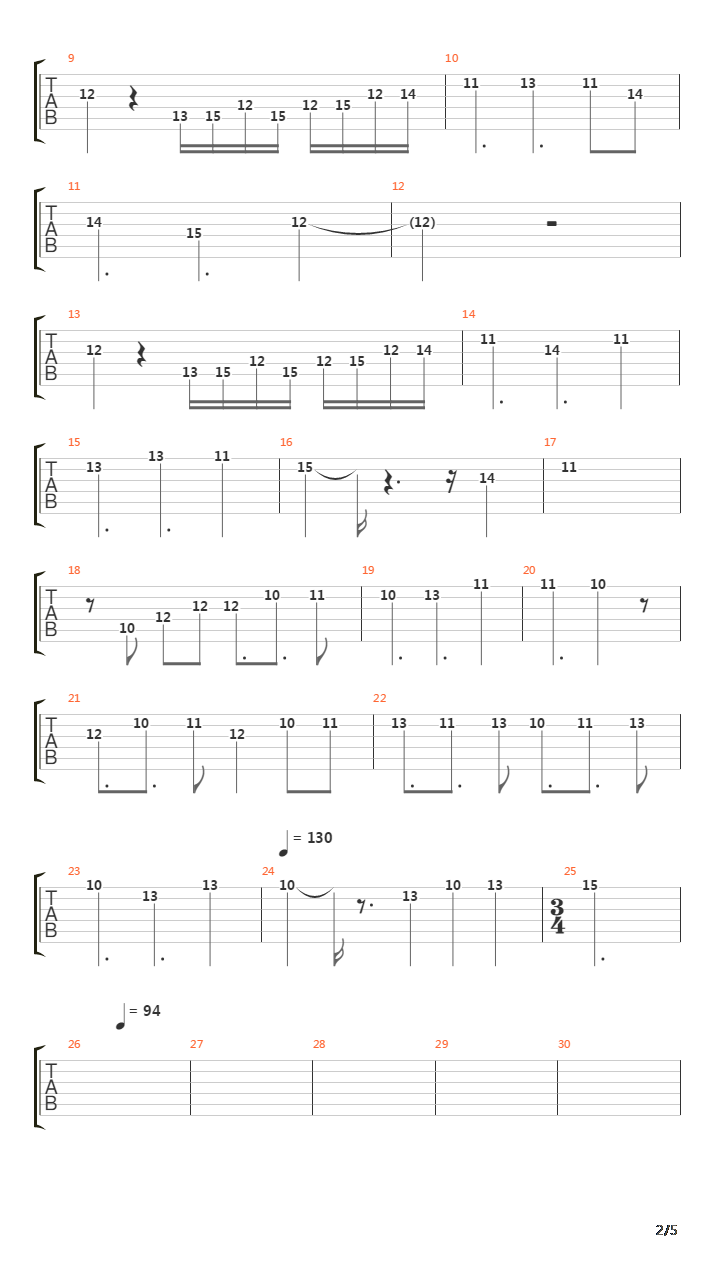 Mega Man X8(洛克人 X8) - Lumine Second吉他谱