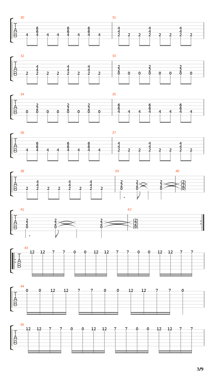 Hooks In You吉他谱