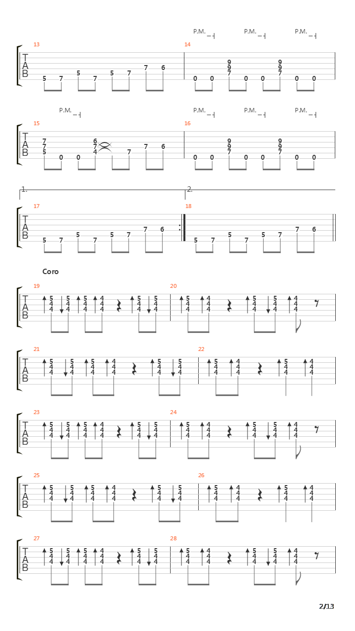 Hooks In You吉他谱