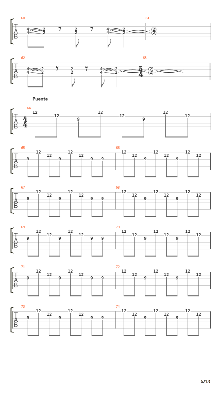 Hooks In You吉他谱