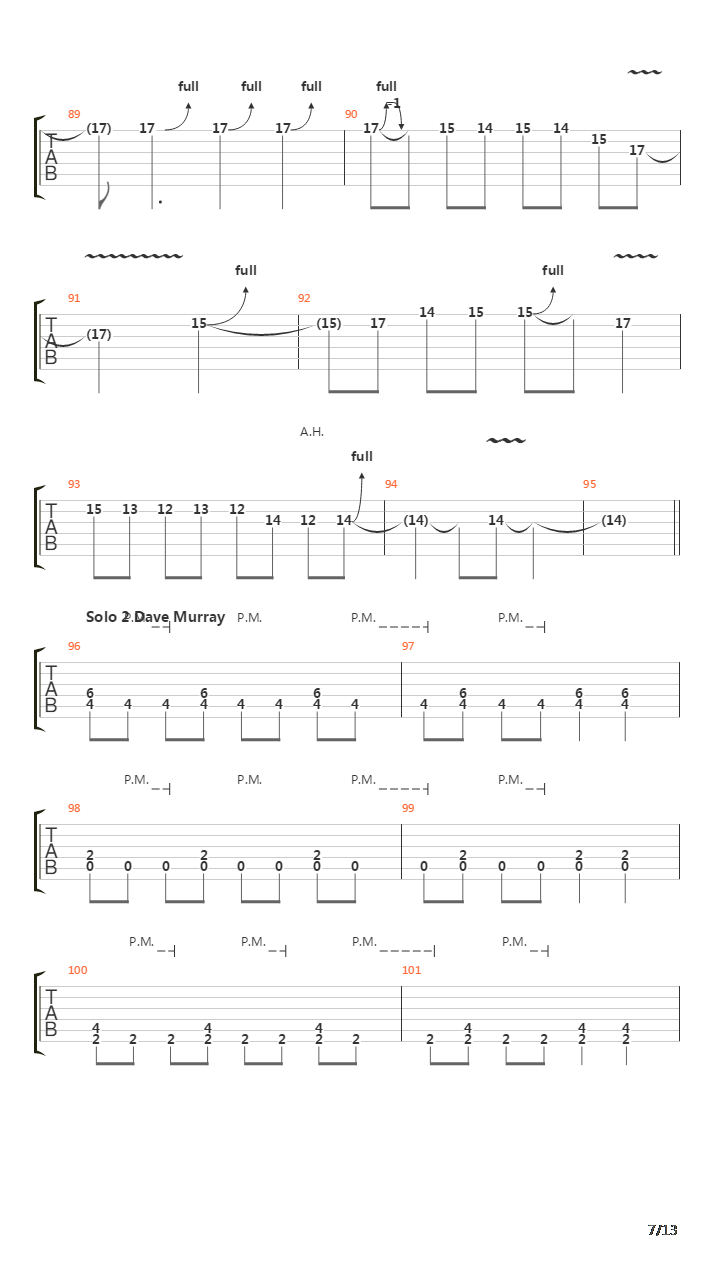 Hooks In You吉他谱