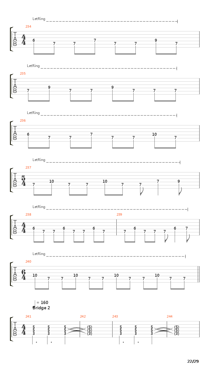 Isle Of Avalon吉他谱