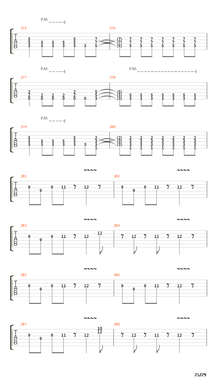 Isle Of Avalon吉他谱