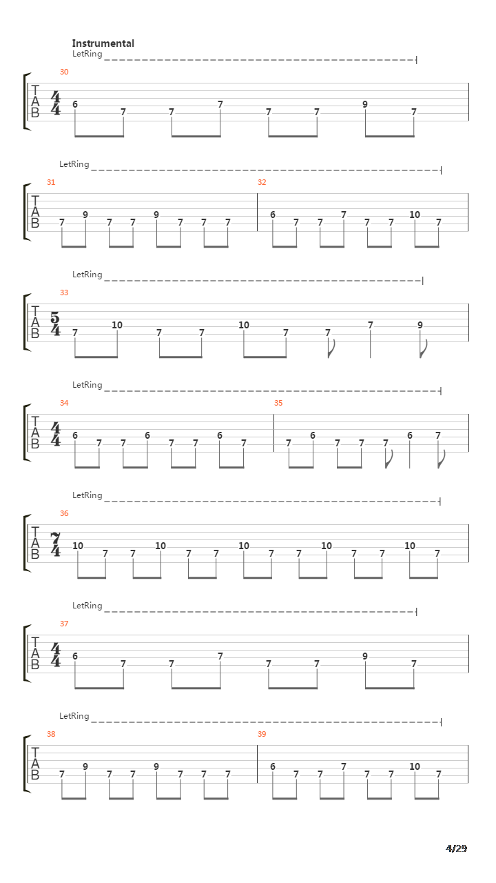 Isle Of Avalon吉他谱