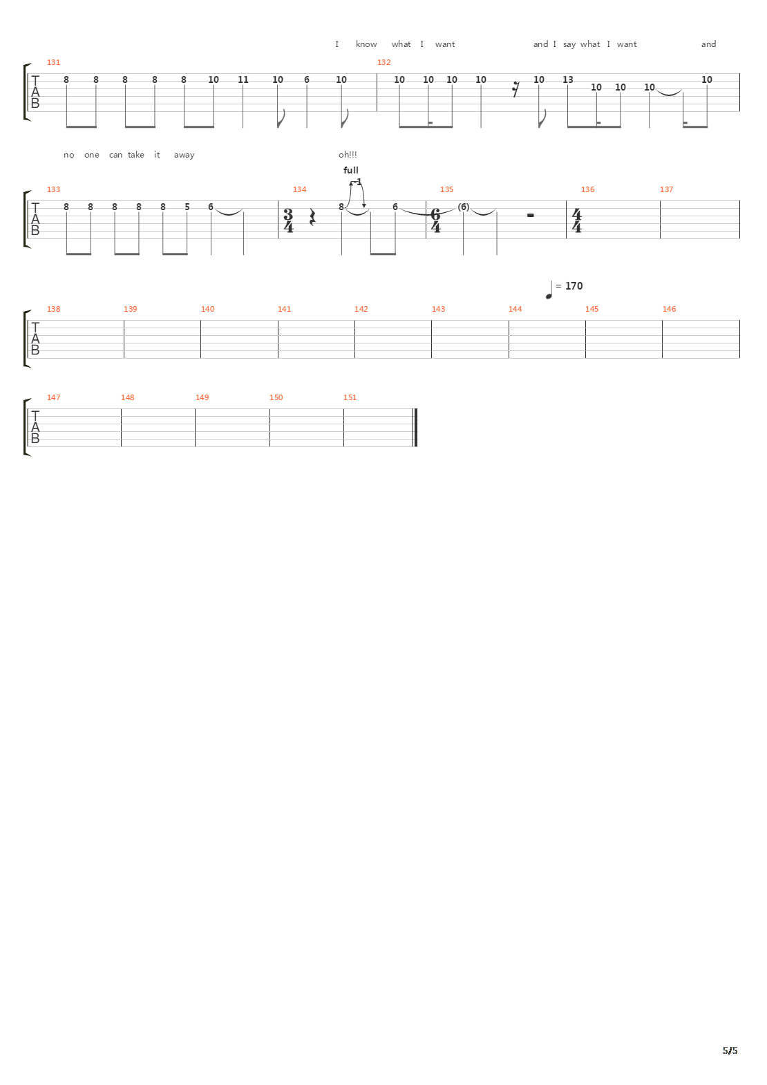 Journeyman吉他谱