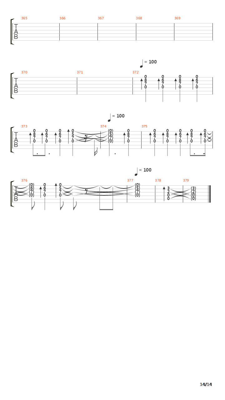 Legacy吉他谱