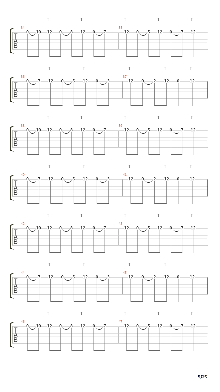 Paschendale吉他谱