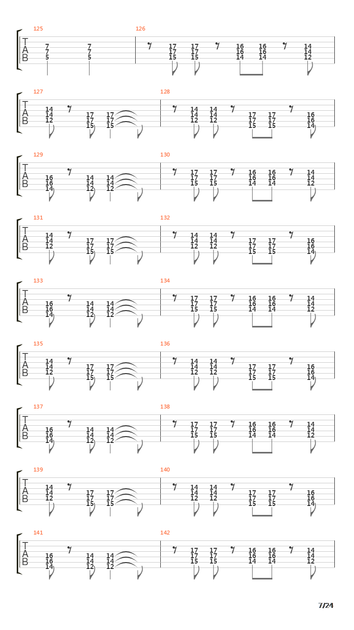 Paschendale吉他谱