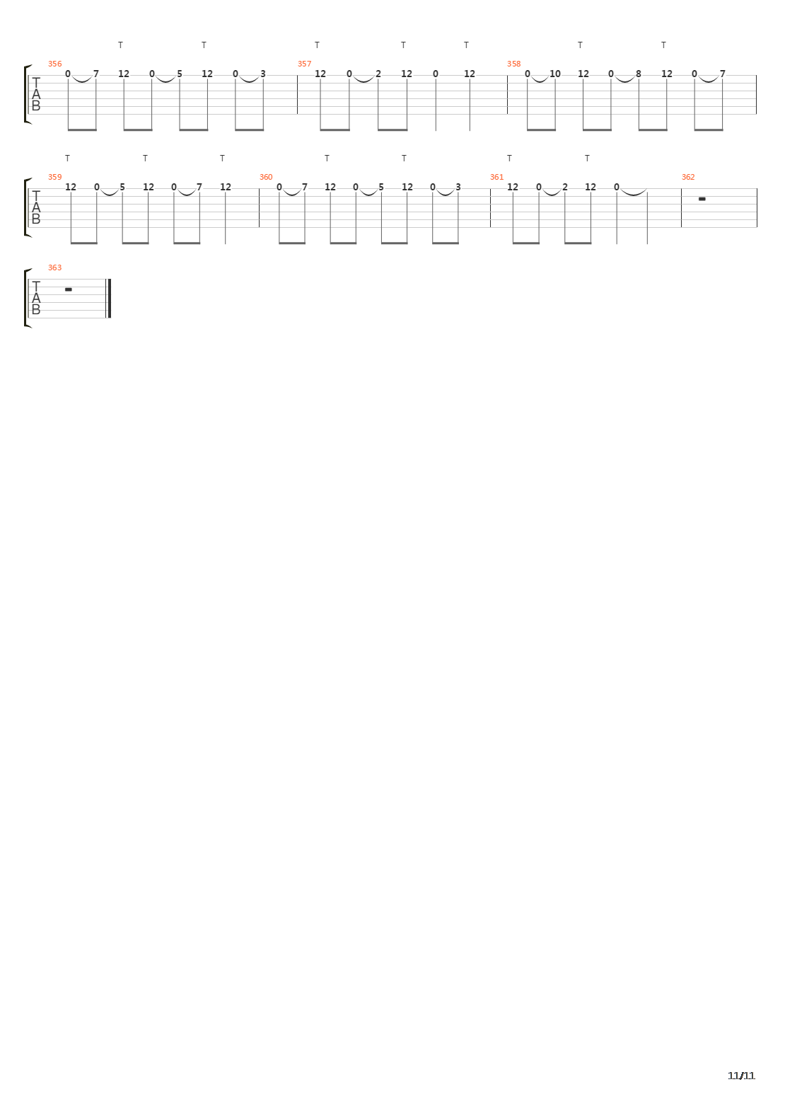 Paschendale吉他谱