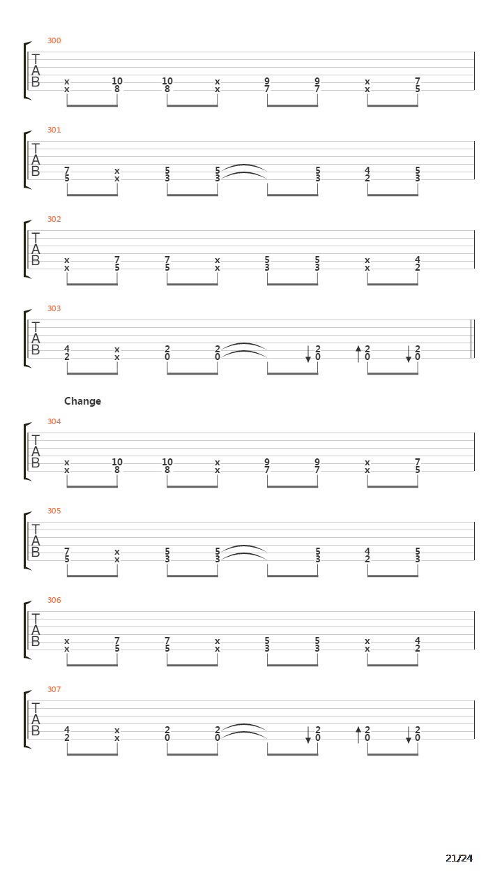 Paschendale吉他谱