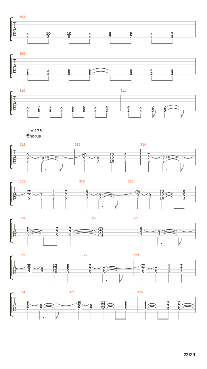 Paschendale吉他谱