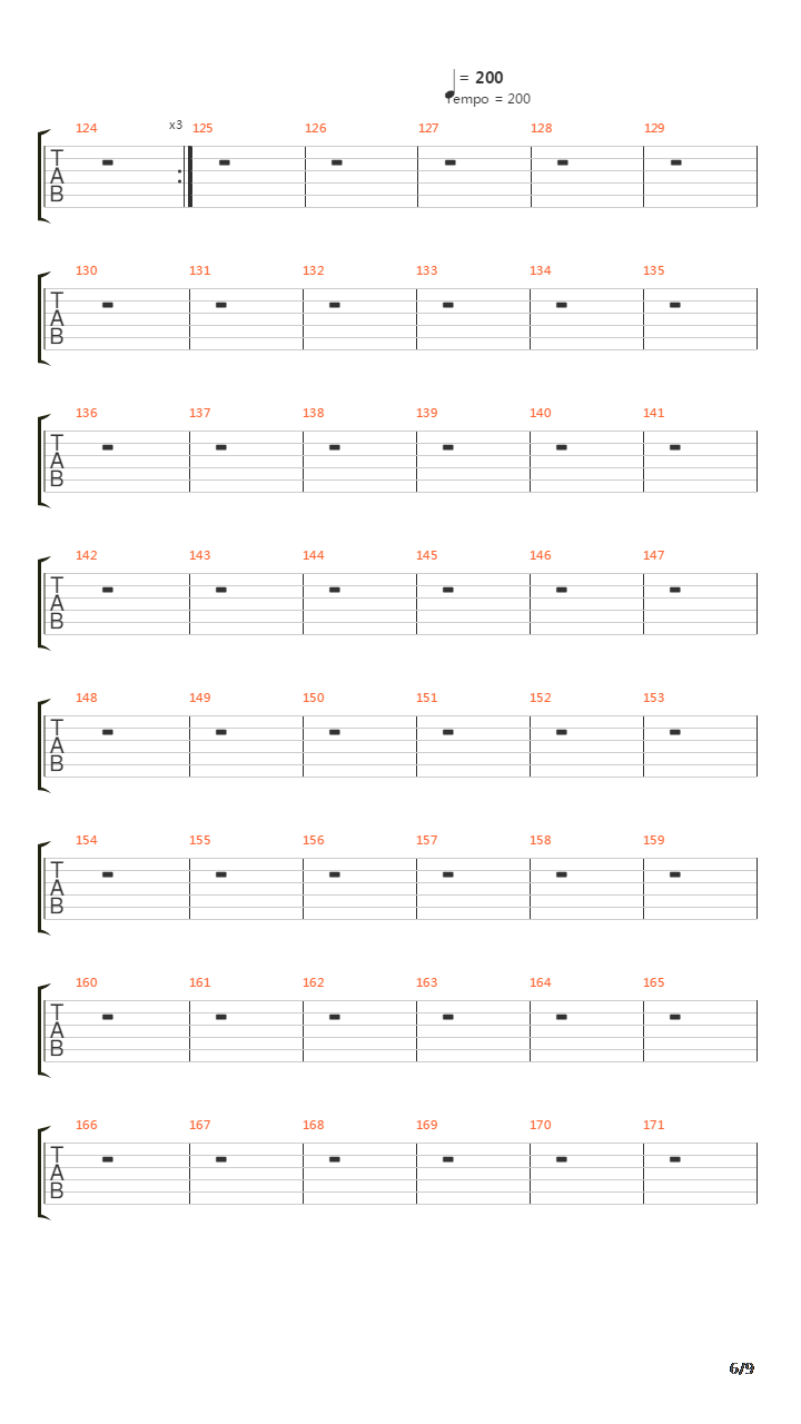 Sign Of The Cross吉他谱