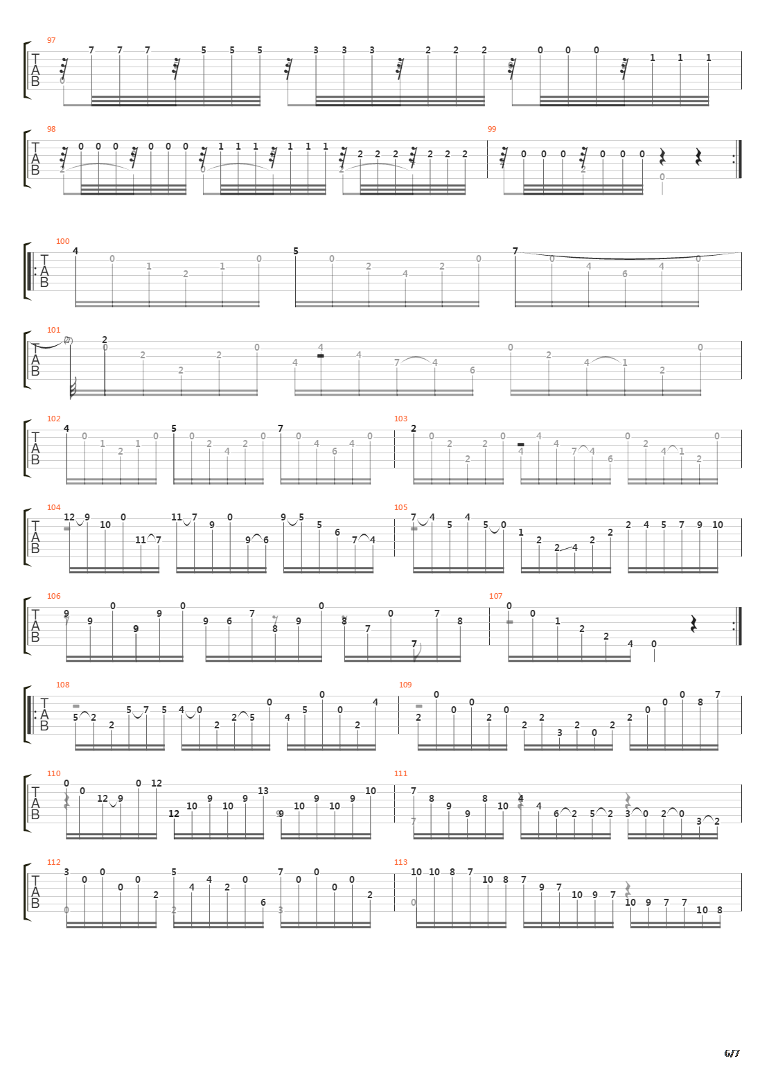 Lagrima (Variations On A Theme Of Tarrega)吉他谱