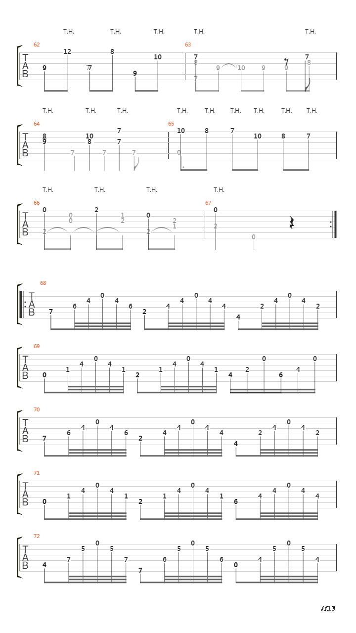 Lagrima (Variations On A Theme Of Tarrega)吉他谱