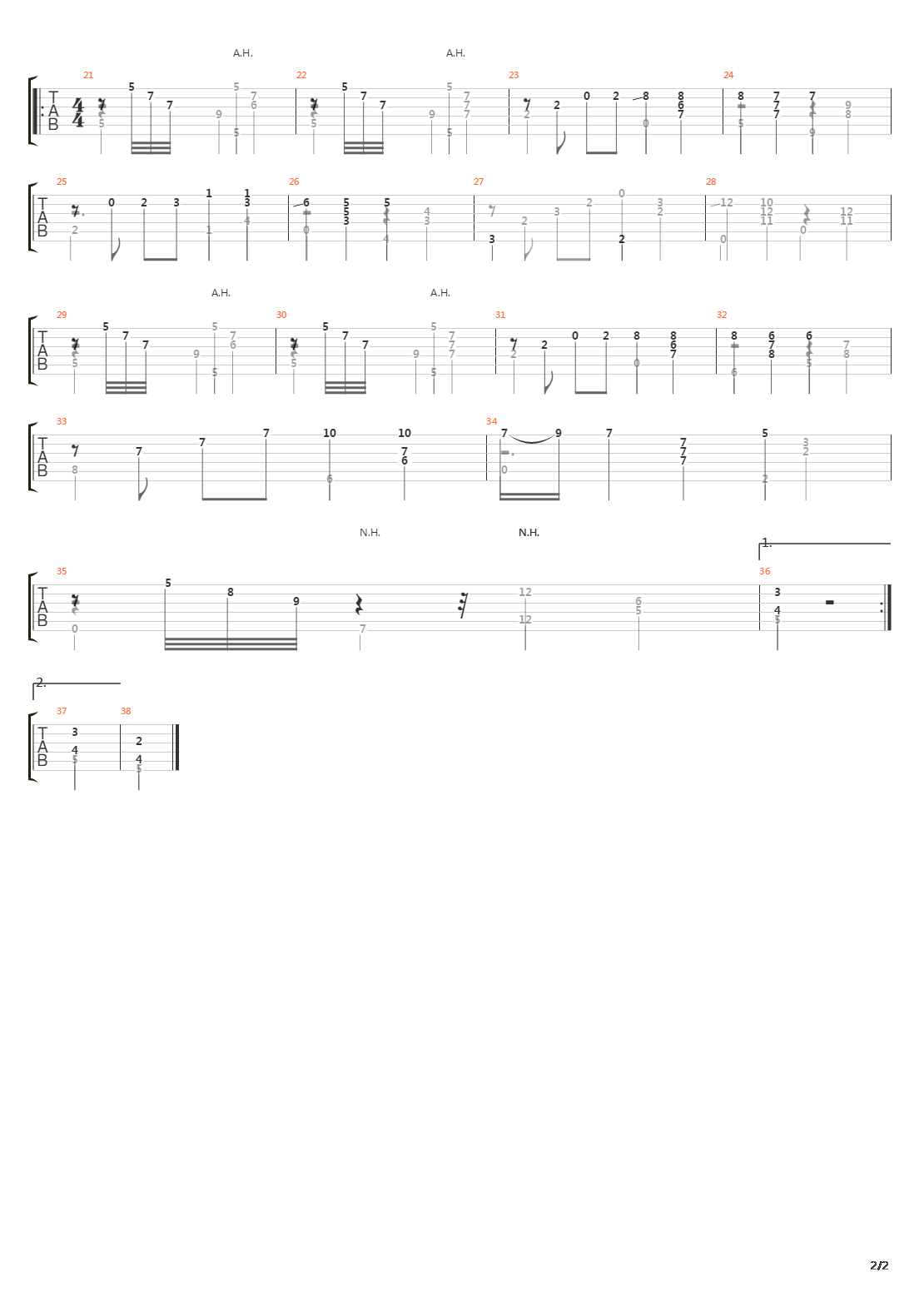 Dinora吉他谱