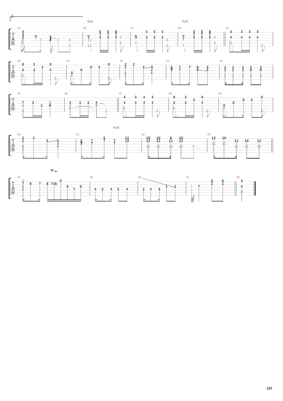 Cancion De Cuna吉他谱