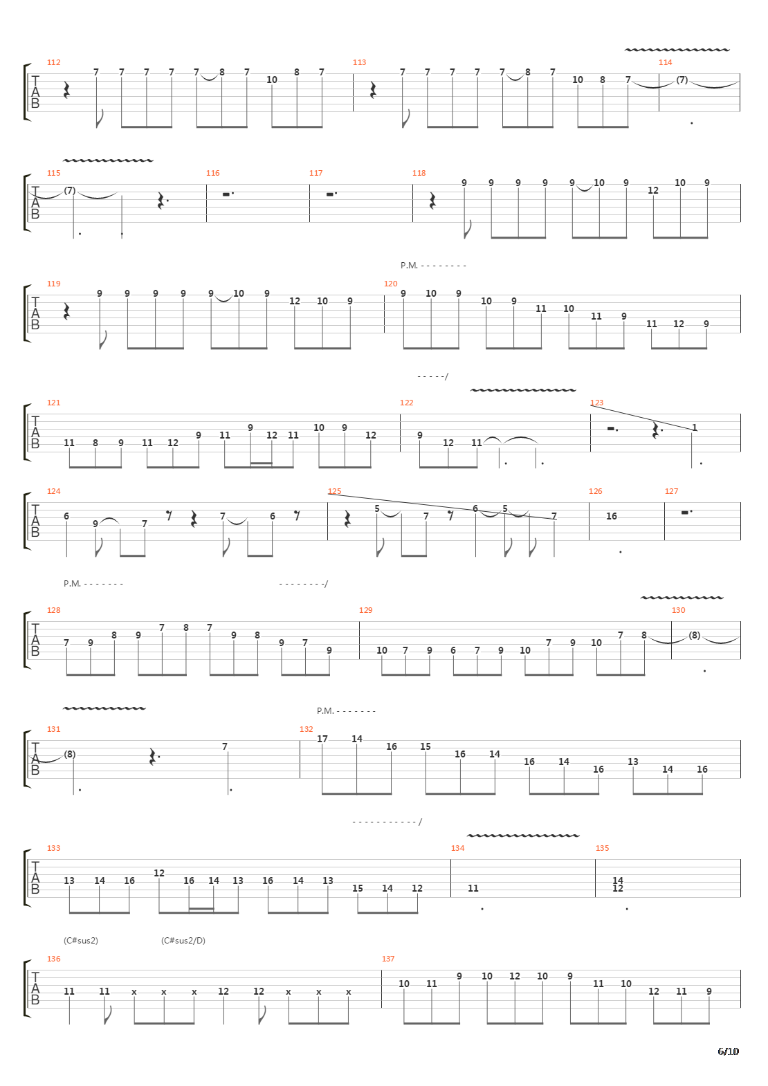 Egyptian Danza吉他谱