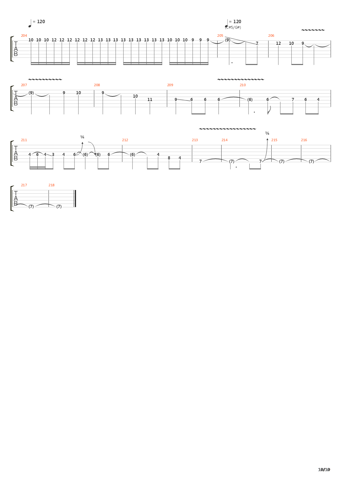 Egyptian Danza吉他谱