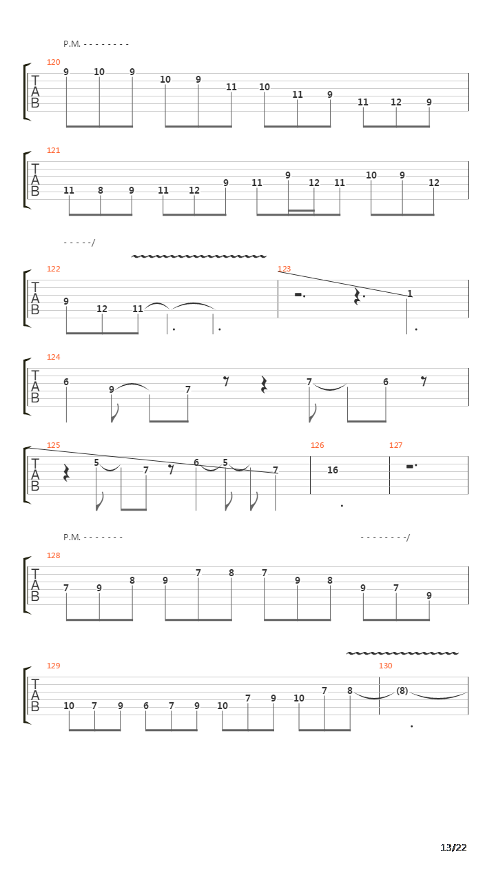 Egyptian Danza吉他谱