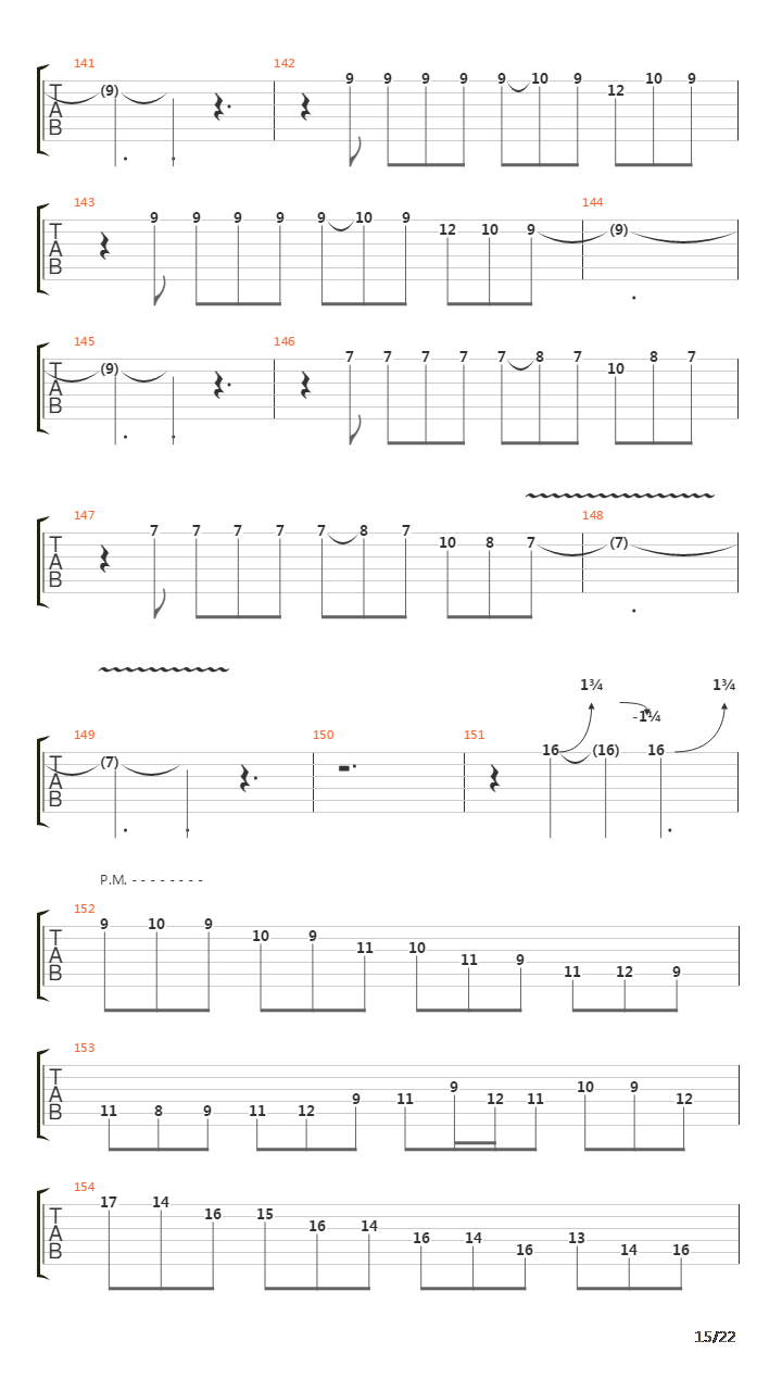 Egyptian Danza吉他谱