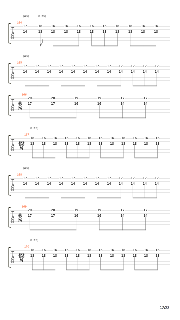 Egyptian Danza吉他谱