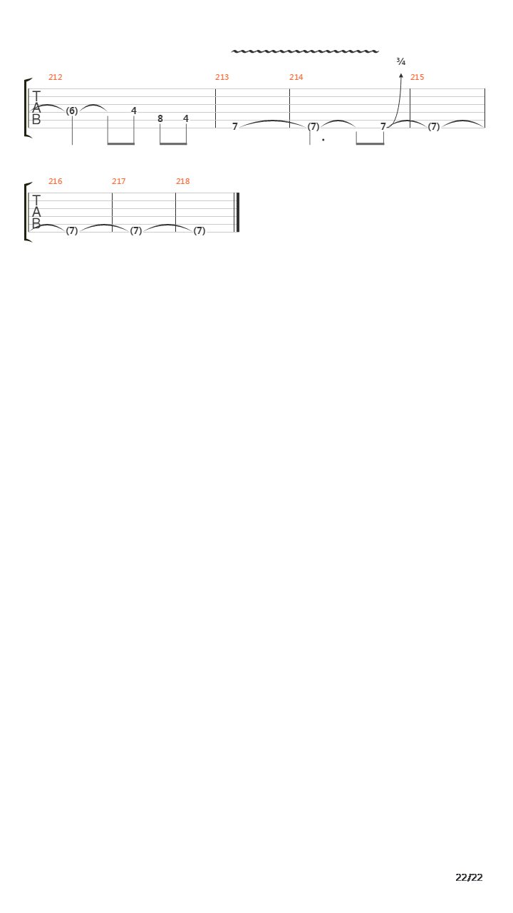 Egyptian Danza吉他谱