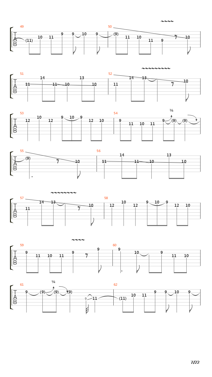 Egyptian Danza吉他谱