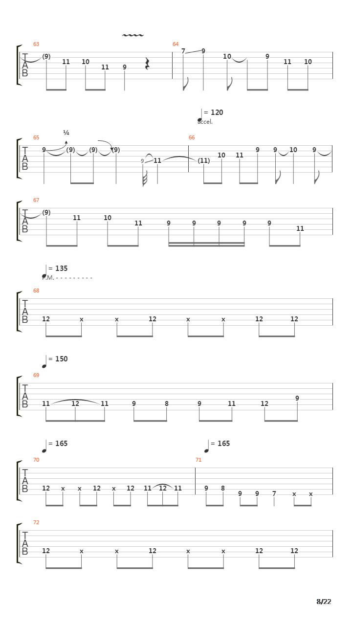 Egyptian Danza吉他谱