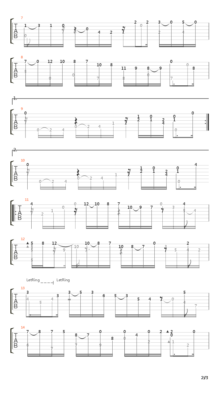 BWV 996 Allemande吉他谱