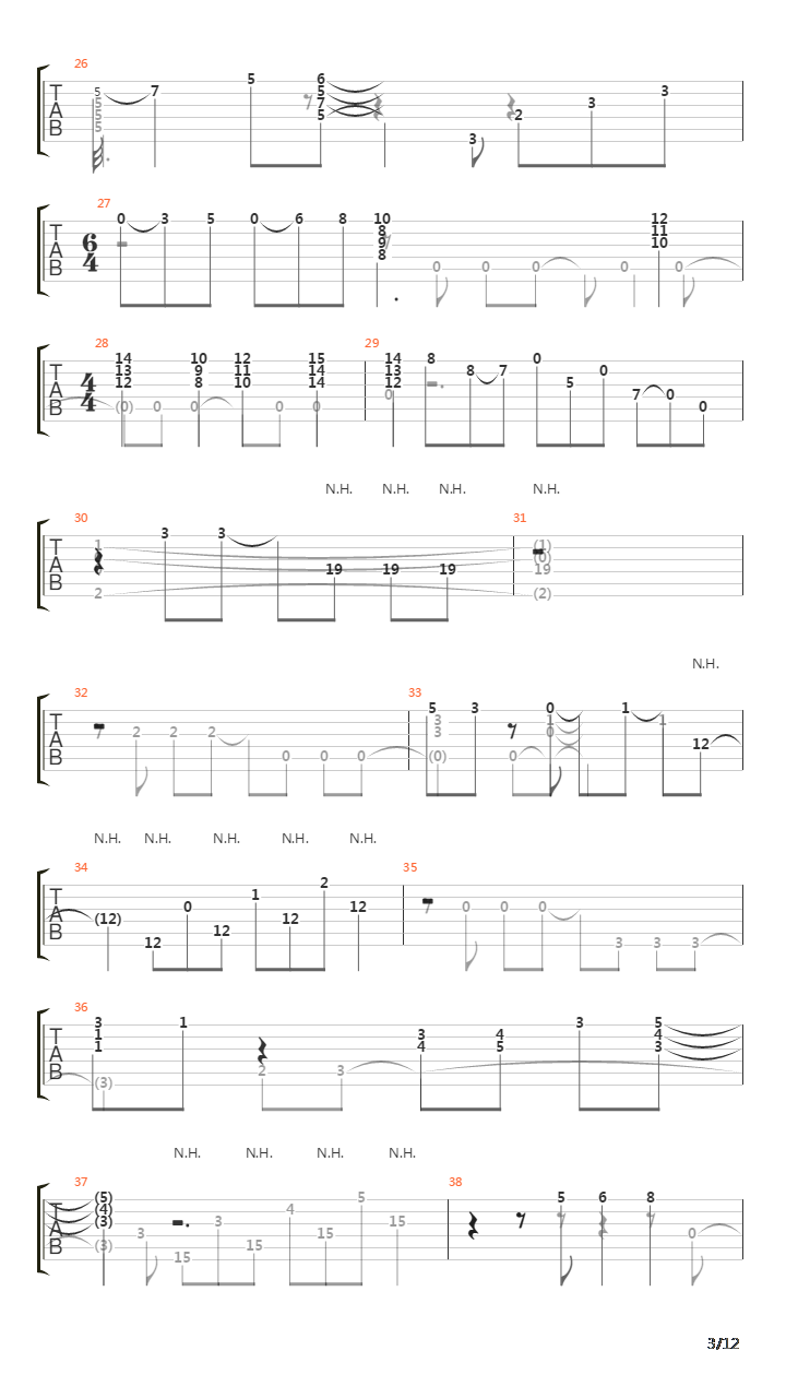 Freelin吉他谱