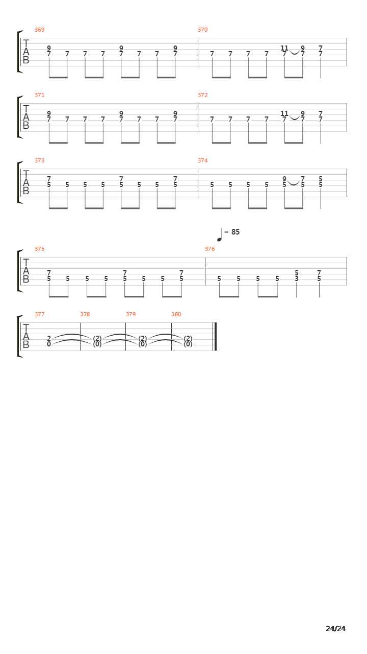 The Angel And The Gambler吉他谱