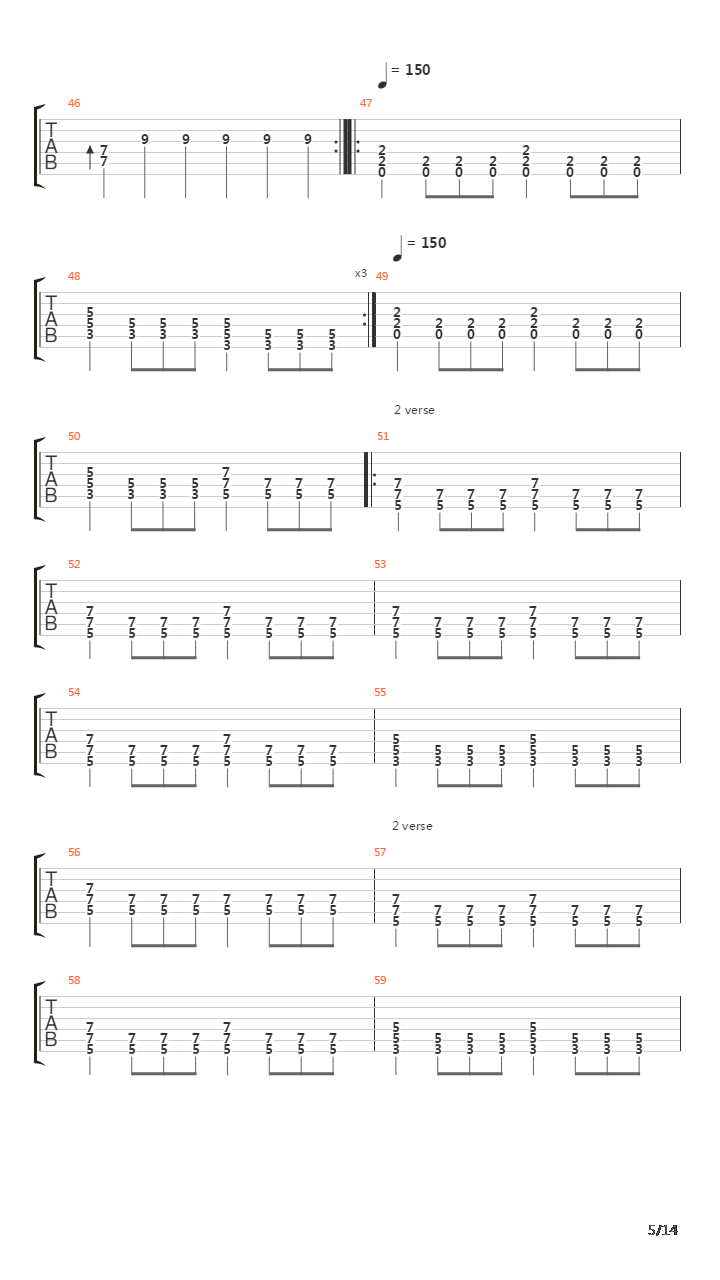 The Clansman吉他谱