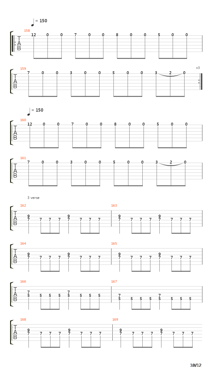 The Clansman吉他谱