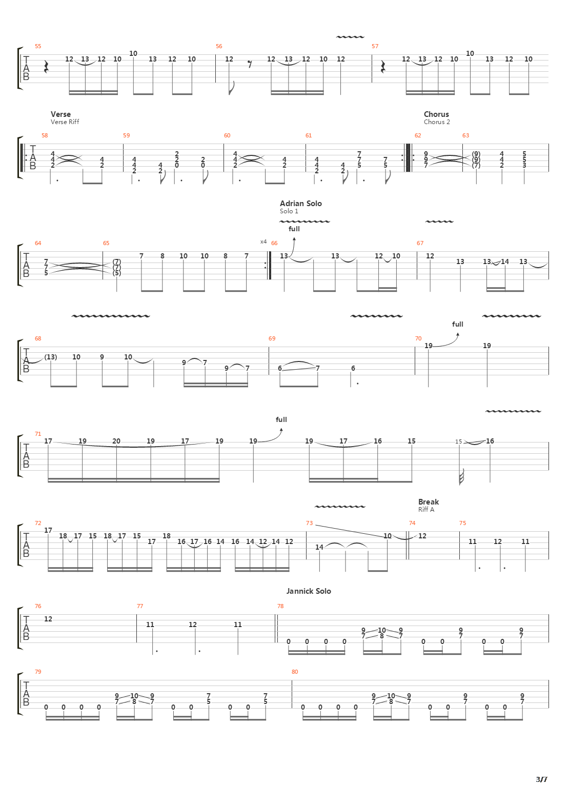 The Nomad吉他谱