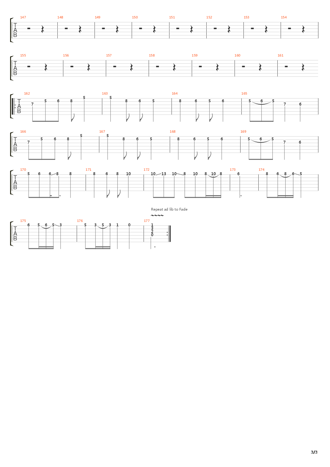 The Prophecy吉他谱