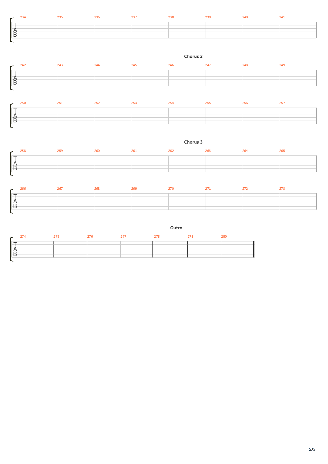 The Talisman吉他谱