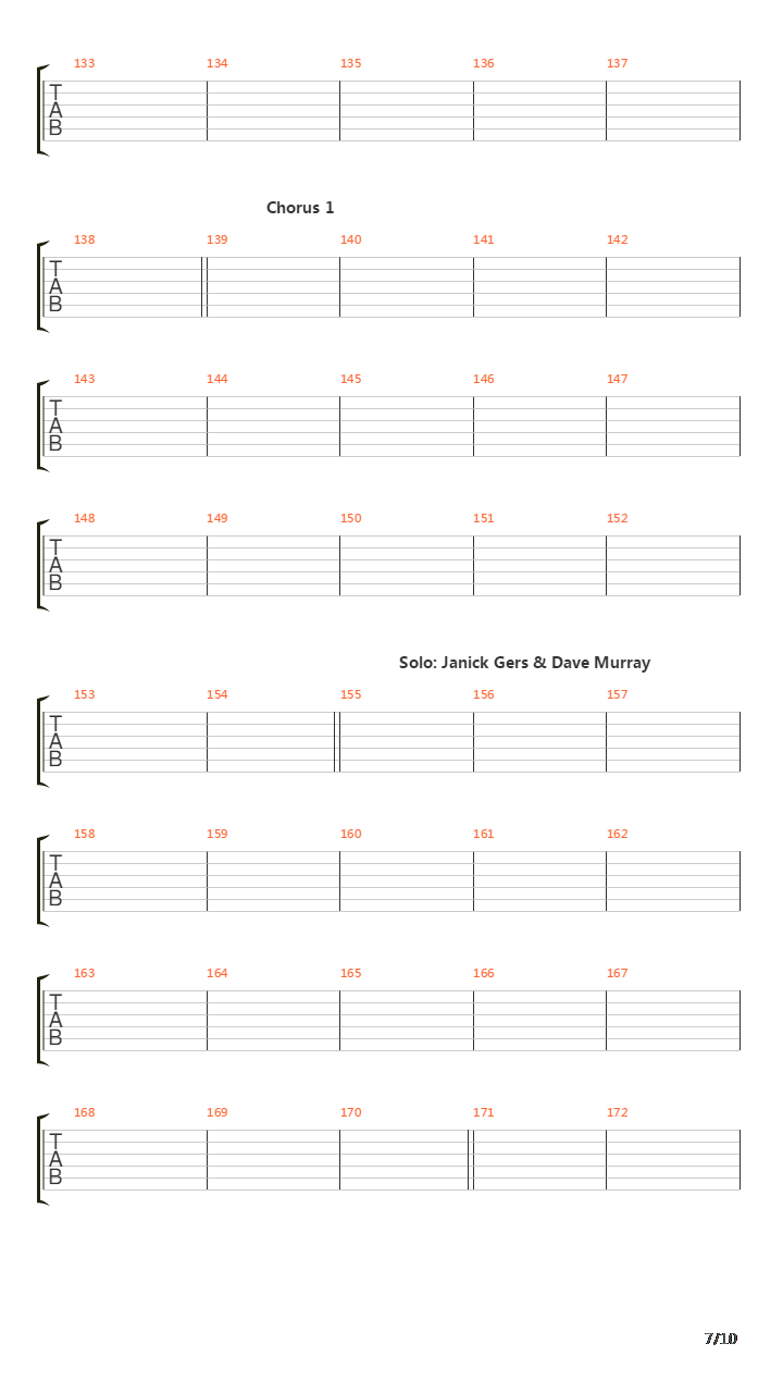 The Talisman吉他谱