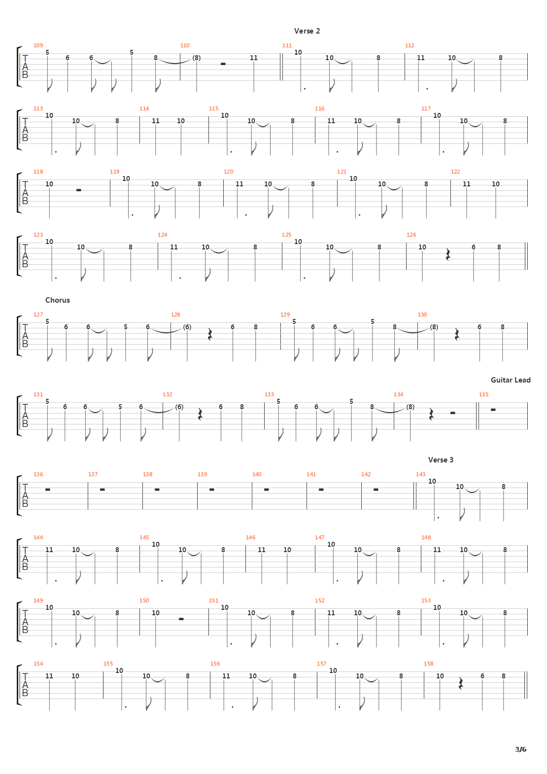 The Talisman吉他谱