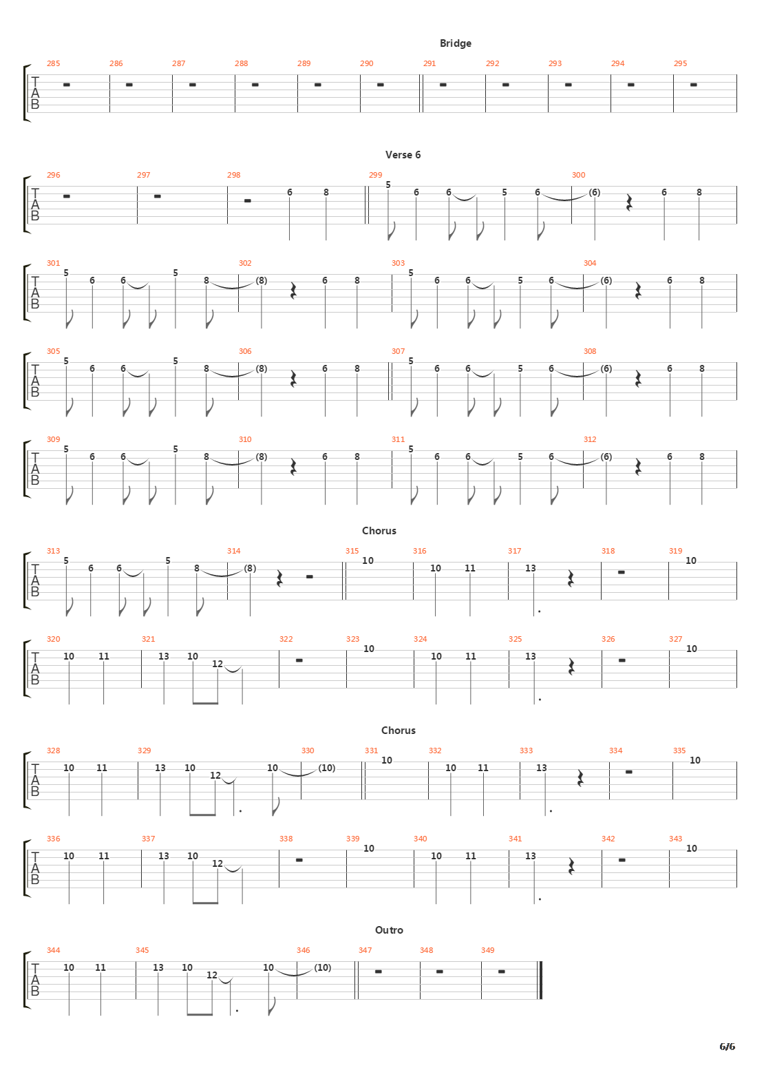 The Talisman吉他谱