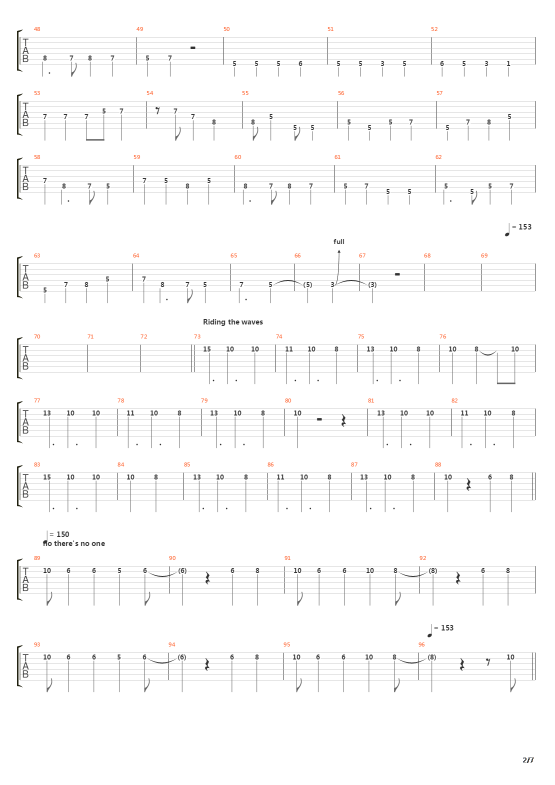 The Talisman吉他谱