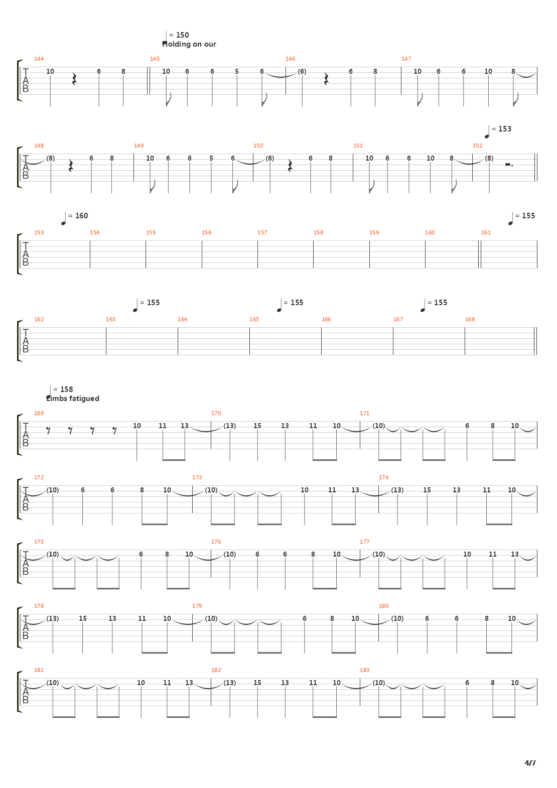 The Talisman吉他谱