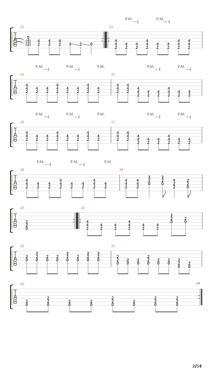 The Thin Line Between Love And Hate吉他谱