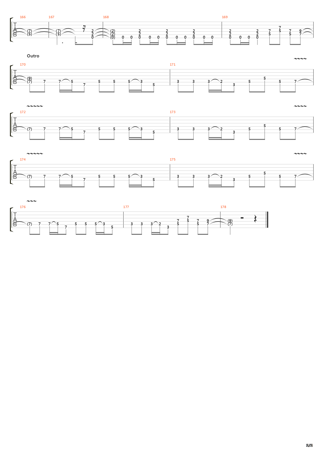 The Trooper吉他谱