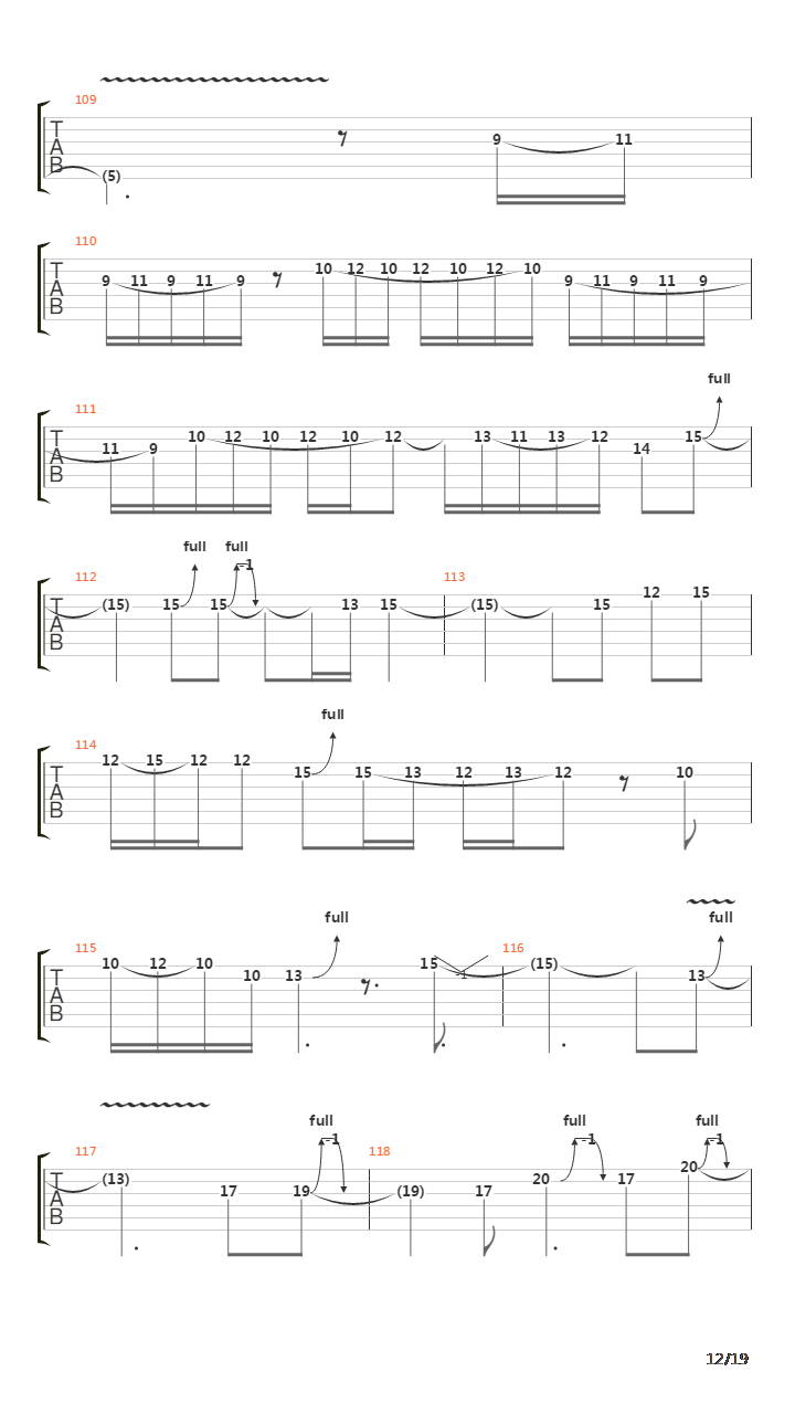 The Trooper吉他谱