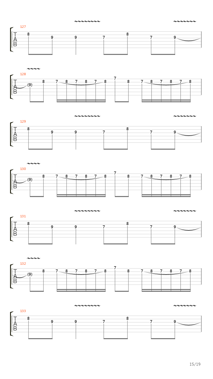 The Trooper吉他谱