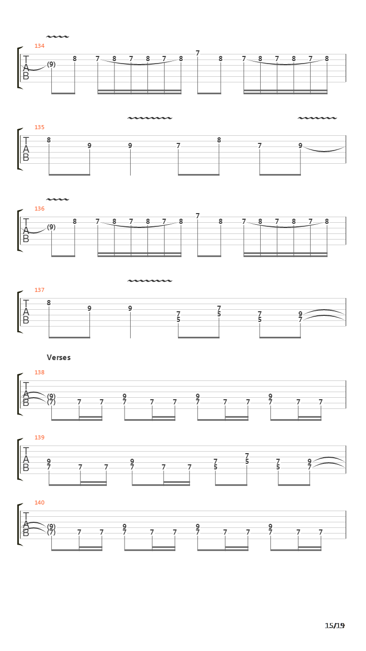 The Trooper吉他谱