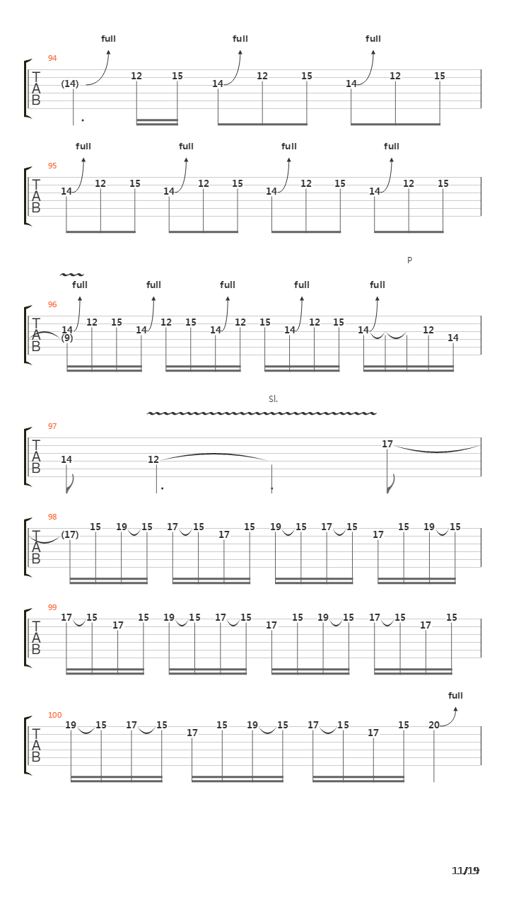 The Trooper吉他谱