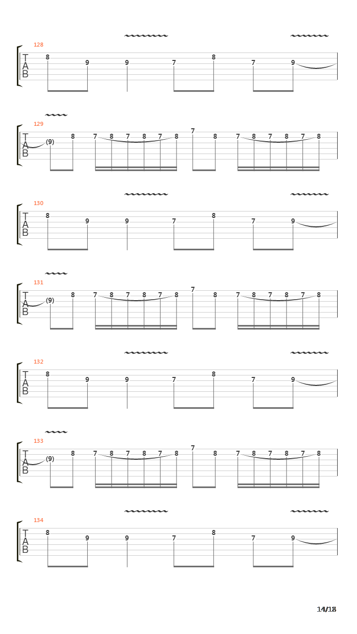 The Trooper吉他谱