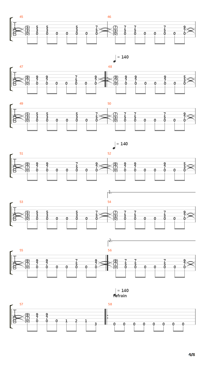 Total Eclipse吉他谱