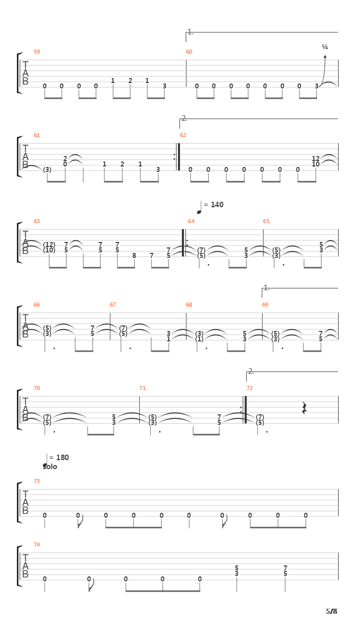 Total Eclipse吉他谱